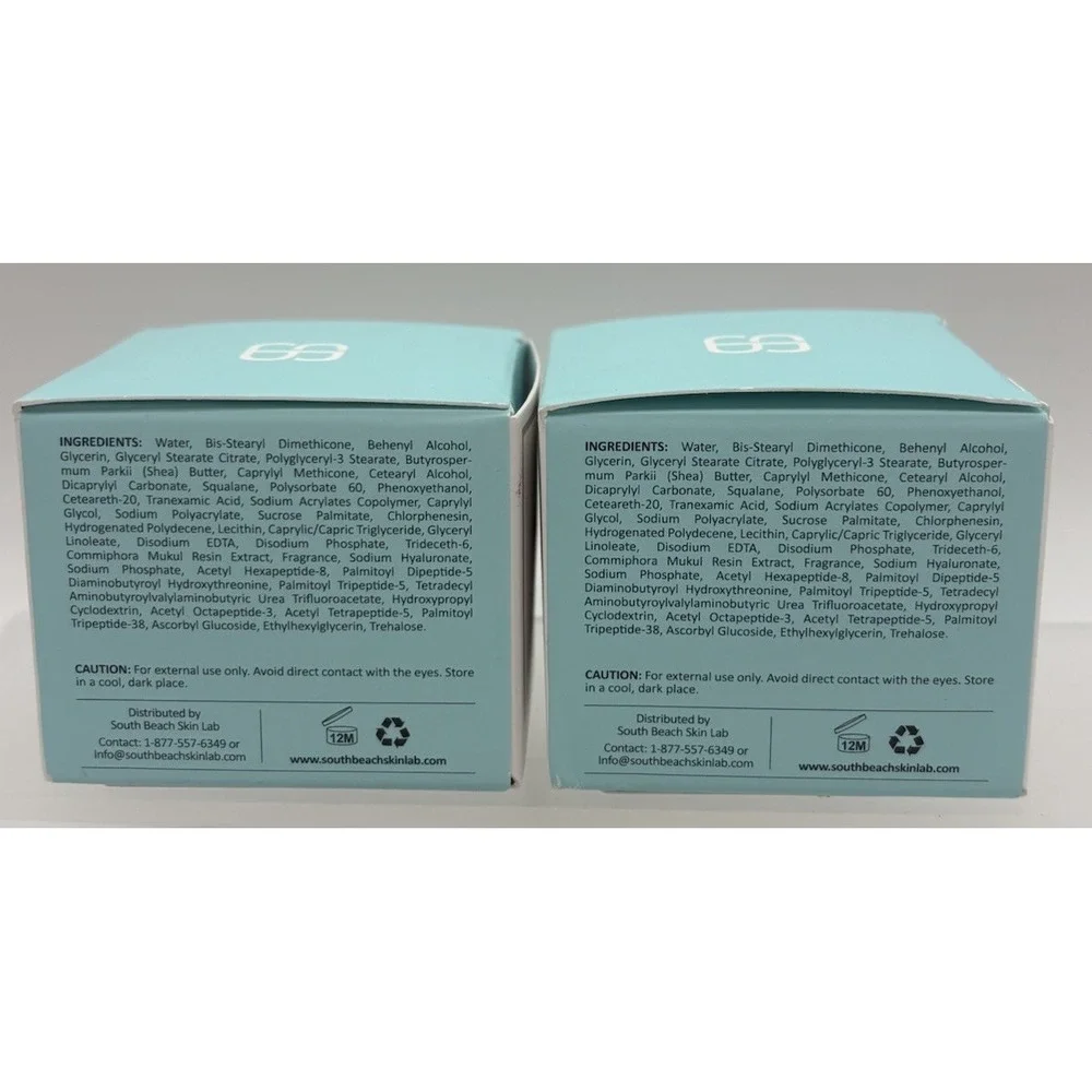 South Beach Skin Lab Repair & Release Cream 30ml 1.0 oz‎ Anti-Aging Lot of 2 NEW